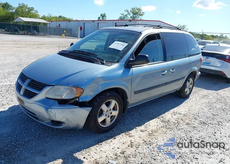 2005 Dodge Caravan Sxt from USA, damaged, VIN 1D4GP45R65B348358